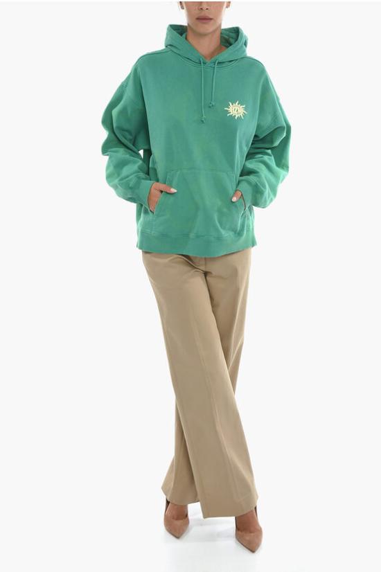  홀츠베일러 후드 티셔츠 136821302 Green - HOLZWEILER