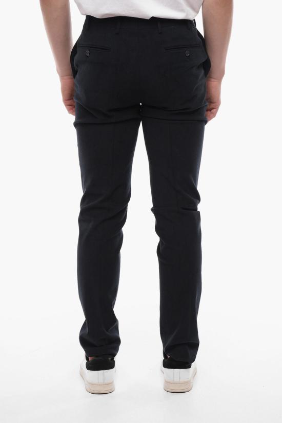  꼬르넬리아니 치노 팬츠 845Z2Z 9988503 002 Blue - CORNELIANI