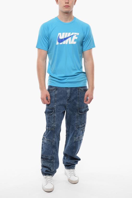  나이키 반팔 티셔츠 NESSD687 480 Light blue - NIKE