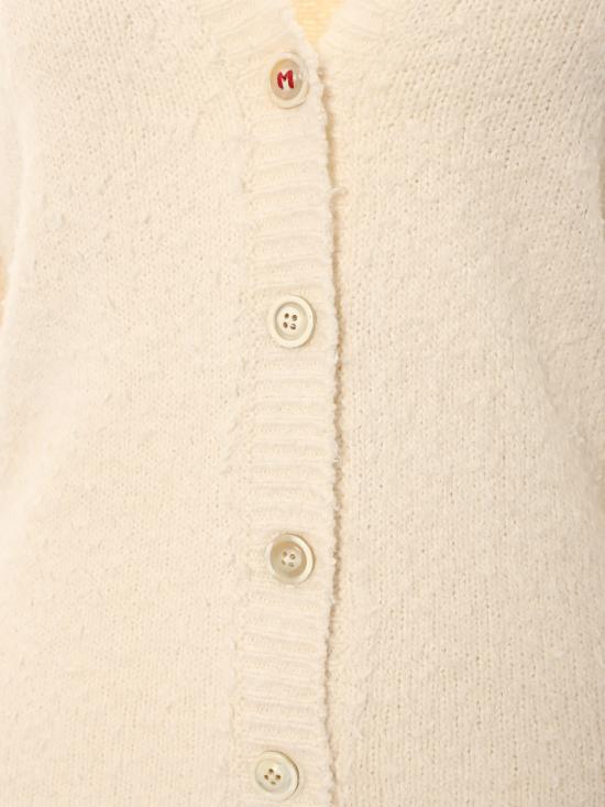 24FW 마르지엘라 가디건 SI0GP0002S17664 101 White - MAISON MARGIELA