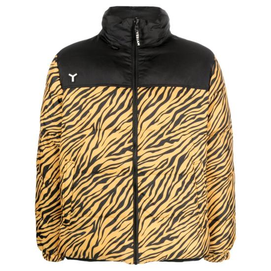  예스아이앰 숏패딩 YIA00082  ORANG BLACK/ORANGE