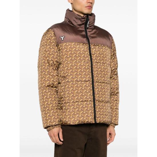  예스아이앰 숏패딩 YIA00077 BROWN BROWN YELLOW - YES I AM