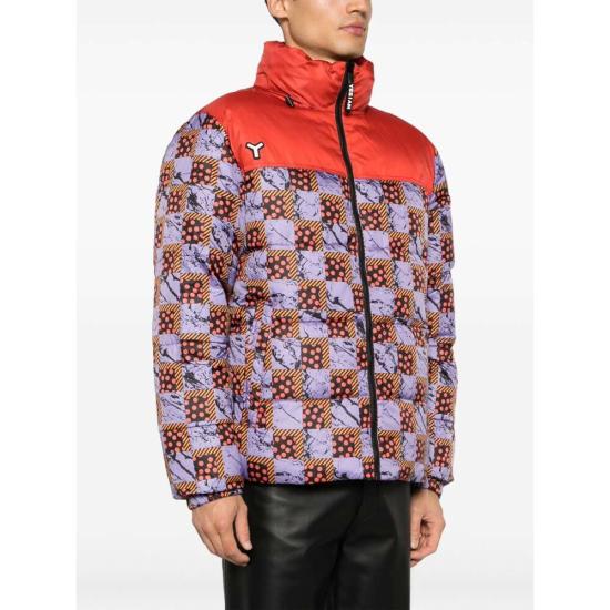  예스아이앰 숏패딩 YIA00083  REDBL RED/PURPLE - YES I AM