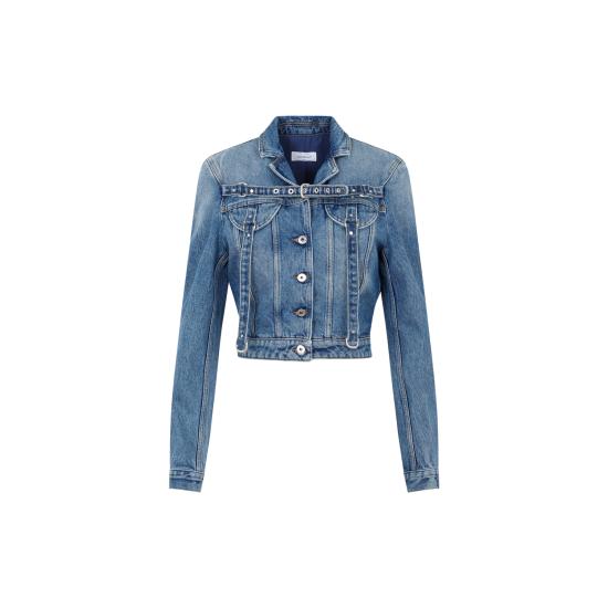 오프화이트 데님 자켓 OWYE048F23DEN001 4500 Denim