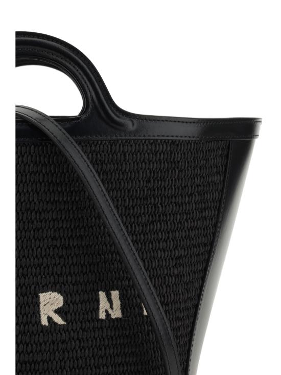 26SS 마르니 토트백 BMMP0068Q0P3860 00N99 BLACK - MARNI