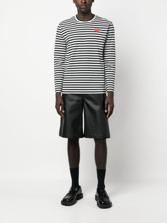 26SS 꼼데가르송 긴팔 티셔츠 P1T164 BLACK - COMME DES GARCONS