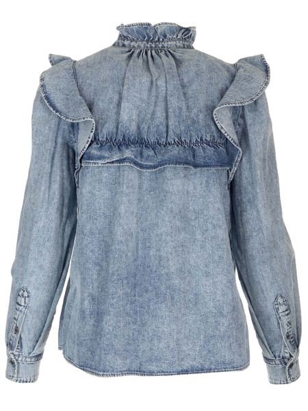  이자벨마랑에뚜왈 블라우스 CH0005FBA3H05E30LU LIGHT BLUE - ISABEL MARANT ETOILE