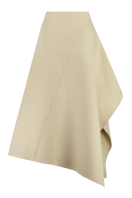  보테가베네타 롱 스커트 744509V0BT0 9016 Beige - BOTTEGA VENETA