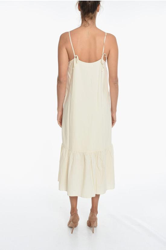  삼소앤삼소 롱 원피스 F22200141 0 ANGORA Beige - SAMSOE SAMSOE