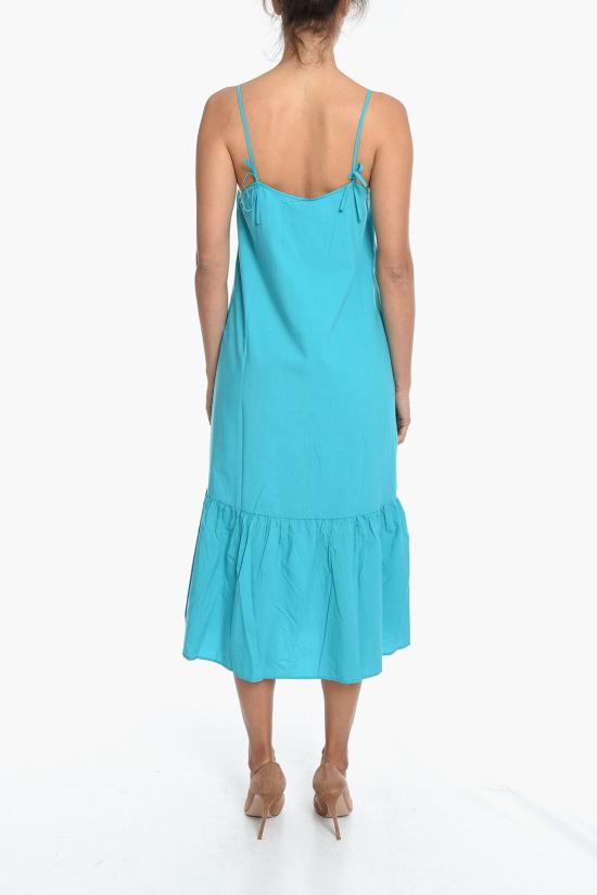  삼소앤삼소 롱 원피스 F22200141 0 TILE BLUE Light blue - SAMSOE SAMSOE