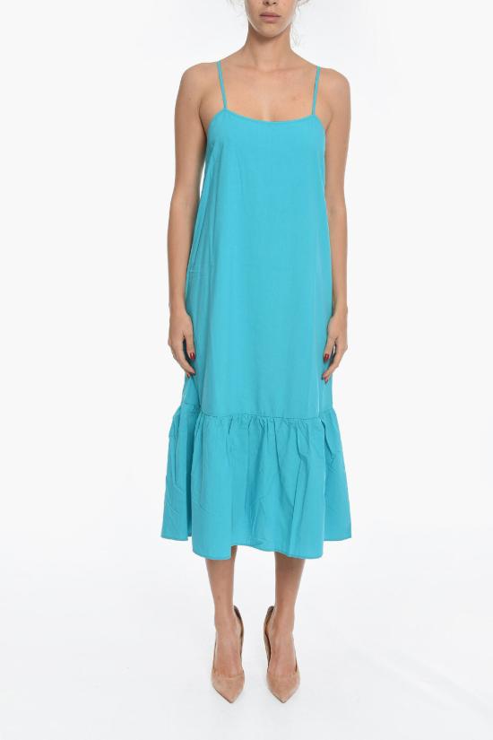  삼소앤삼소 롱 원피스 F22200141 0 TILE BLUE Light blue