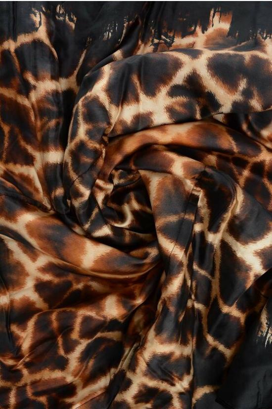  로베르토 카발리 여행용 액세서리 2009734 001 GIRAFFA SILK 130X180cm Multicolor - ROBERTO CAVALLI