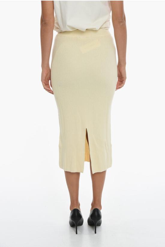  삼소앤삼소 롱 스커트 F22200029 0 ANGORA Beige - SAMSOE SAMSOE