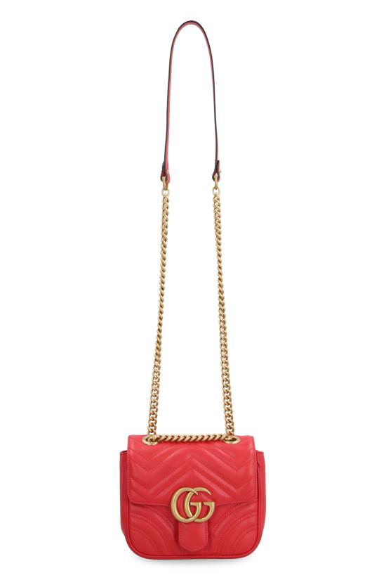  구찌 GG 마몽 미니 숄더백 739682AABZC 6832 red - GUCCI