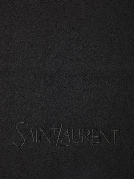 24FW 생로랑 머플러/스카프 7489593Y201 1060 BLACK - SAINT LAURENT