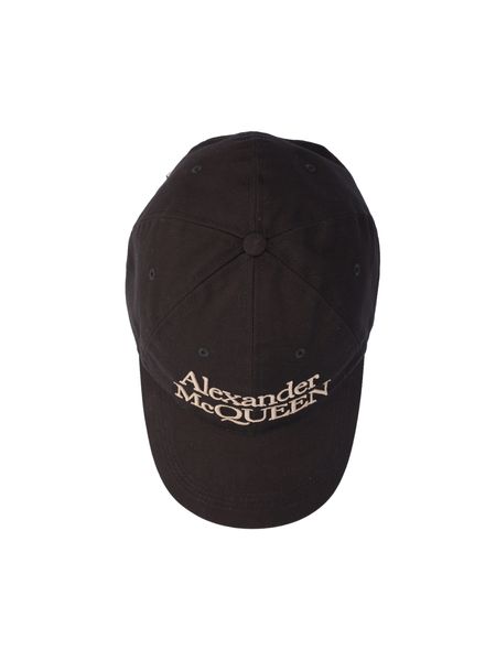  알렉산더 맥퀸 모자 6886584105Q 1079 BLACK - ALEXANDER MCQUEEN