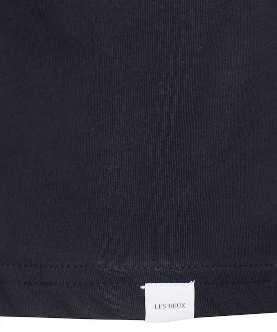  레듀 반팔 티셔츠 LDM101091460460 DARKNAVY blue - LES DEUX