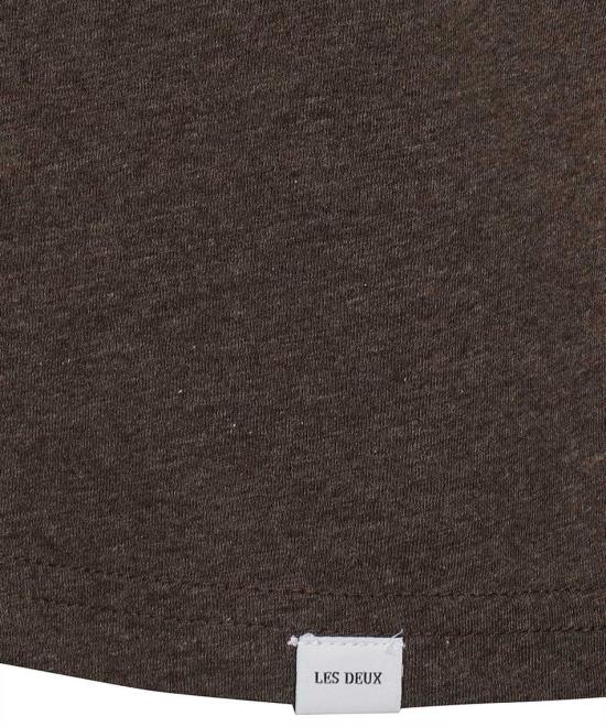  레듀 반팔 티셔츠 LDM101091336336 GREYMELANGE grey - LES DEUX