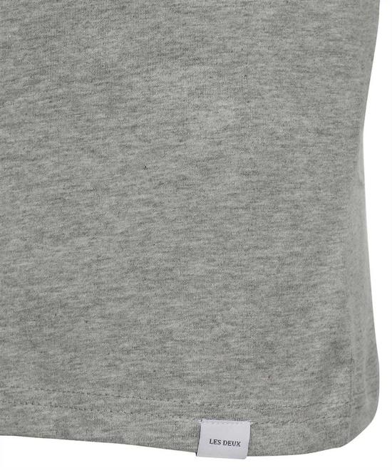  레듀 반팔 티셔츠 LDM101091310310 LIGHTGREYMELANGE grey - LES DEUX