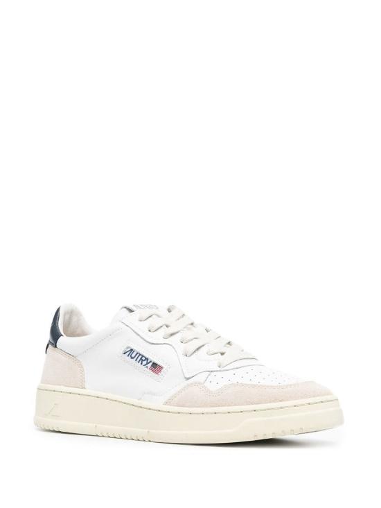 26FW 오트리 메달리스트 로우 스니커즈 AULMLS28 WHTBLUE WHITE - AUTRY