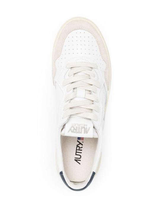 26FW 오트리 메달리스트 로우 스니커즈 AULMLS28 WHTBLUE WHITE - AUTRY