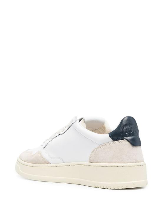 26FW 오트리 메달리스트 로우 스니커즈 AULMLS28 WHTBLUE WHITE - AUTRY
