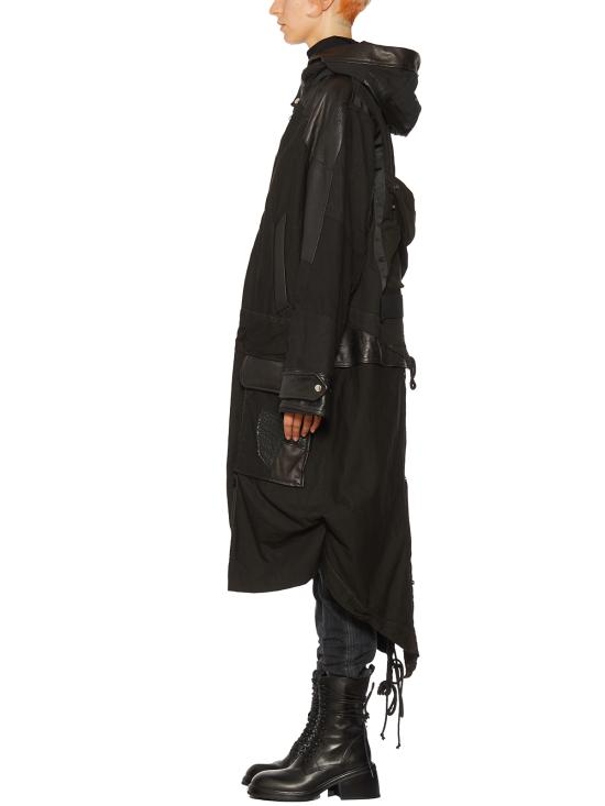  KERVIN MARC 코트 GPATCHWORKPARKA Black Black - OTHER BRANDS