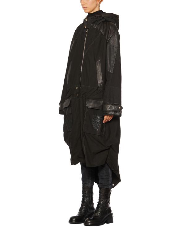  KERVIN MARC 코트 GPATCHWORKPARKA Black Black - OTHER BRANDS