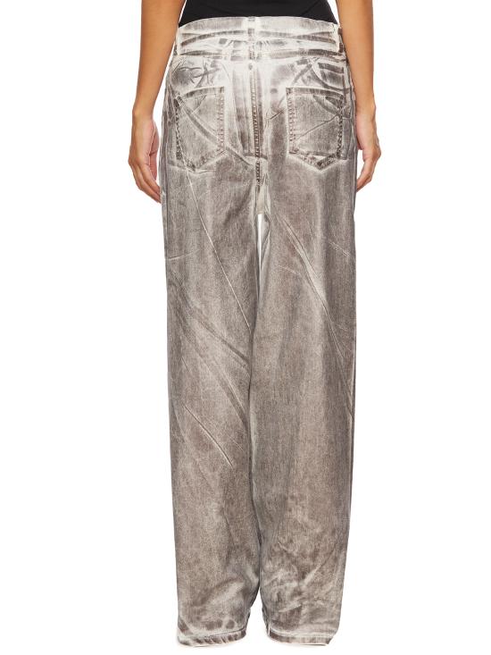  노스트라싼티시마 스트레이트 스트레이트 팬츠 GWOMP01 White - NOSTRASANTISSIMA