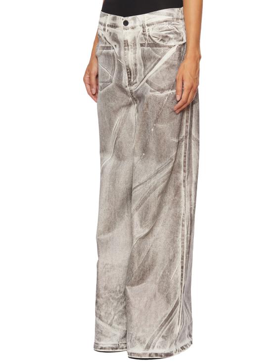  노스트라싼티시마 스트레이트 스트레이트 팬츠 GWOMP01 White - NOSTRASANTISSIMA