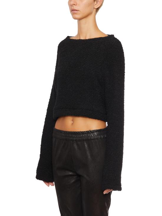  노스트라싼티시마 스웨터 GWOMM05 BLACK - NOSTRASANTISSIMA