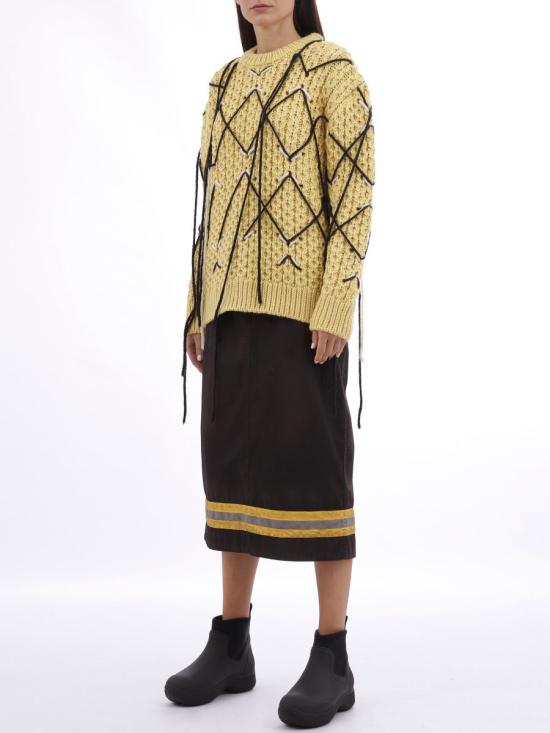  캘빈클라인 롱 스커트 WWSB76P093 BLACK - CALVIN KLEIN