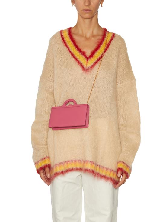 24FW 마르니 토트백 GPFMO0083U0LV58900C61 Pink - MARNI