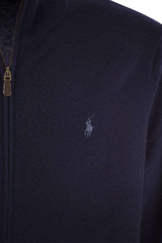  폴로 랄프로렌 집업 니트 710876719 BLUE - RALPH LAUREN