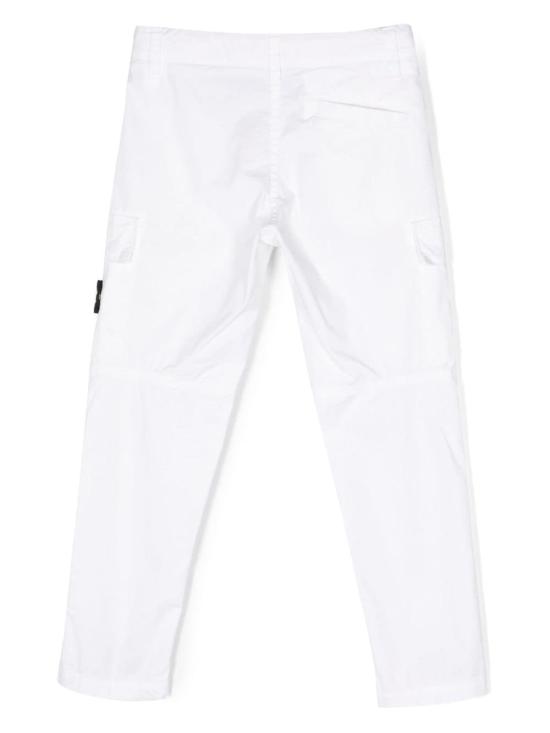  [주니어] 스톤 아일랜드 스트레이트 팬츠 781630410 V0001WHITE - STONE ISLAND