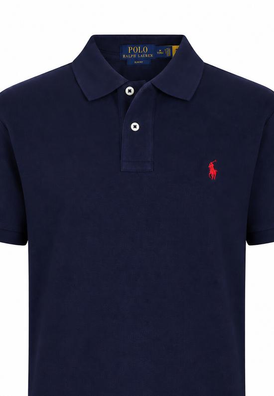 26FW [키즈] 랄프 로렌 폴로 셔츠 547926004 REFINED NAVY BLUE - RALPH LAUREN