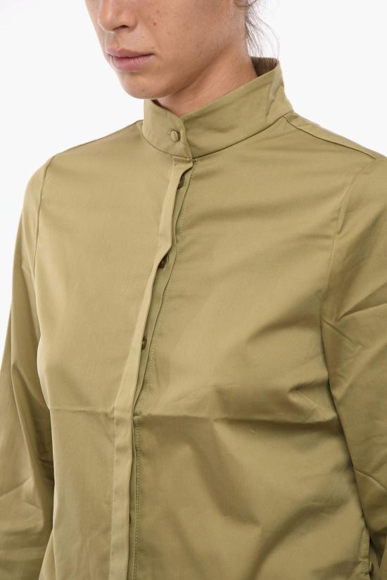  노트 뒤 노르드 블라우스 12696 0 424 ITALIAN OLIVE Green - NOTES DU NORD