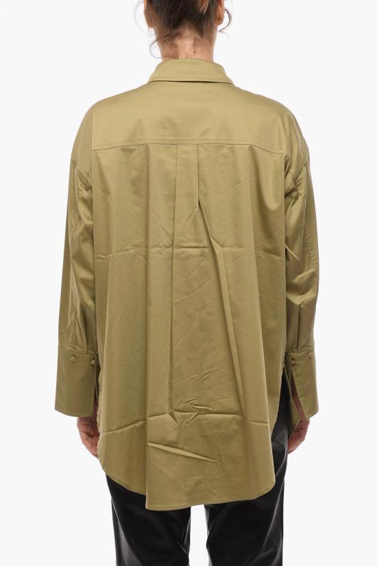 노트 뒤 노르드 셔츠 12688 0 424 ITALIAN OLIVE Green - NOTES DU NORD