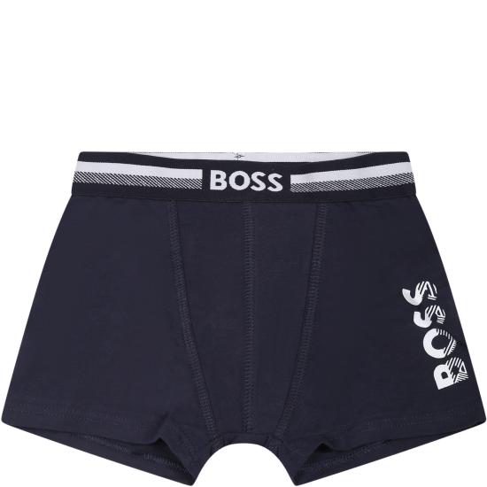 25FW [키즈] 휴고보스 팬티 J20359 849 BLUE - HUGO BOSS