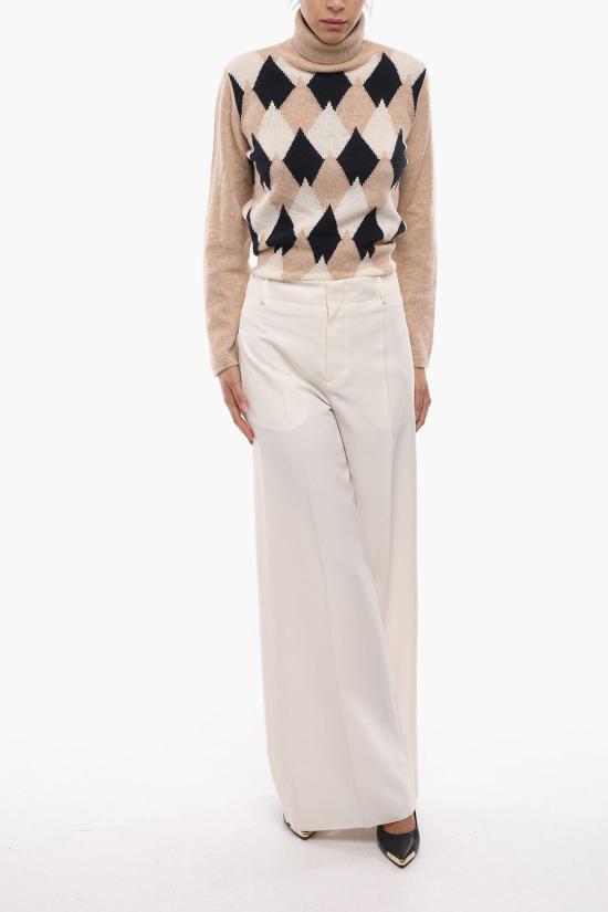  슈퍼 블론드 스트레이트 팬츠 TROUSERS CBIANCO White - SUPER BLOND