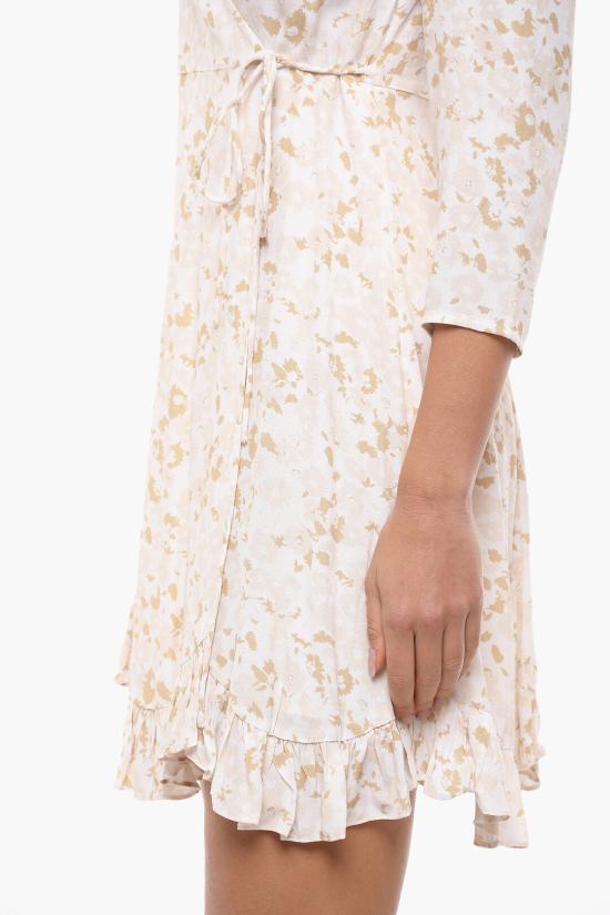  삼소앤삼소 숏 원피스 F22200131 0 DESERT FLOWER Beige - SAMSOE SAMSOE