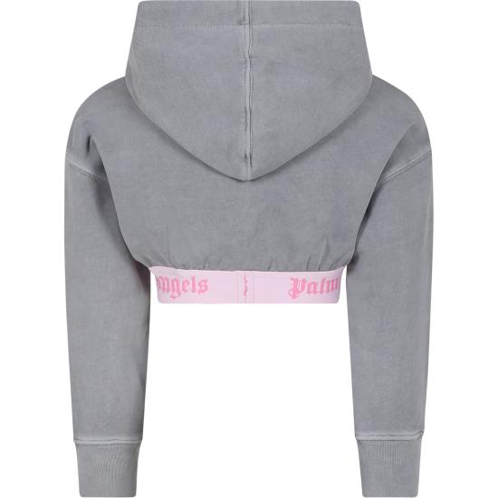  [주니어] 팜앤젤스 트레이닝 상의 PGBB006S24FLE0010730 GREY - PALM ANGELS