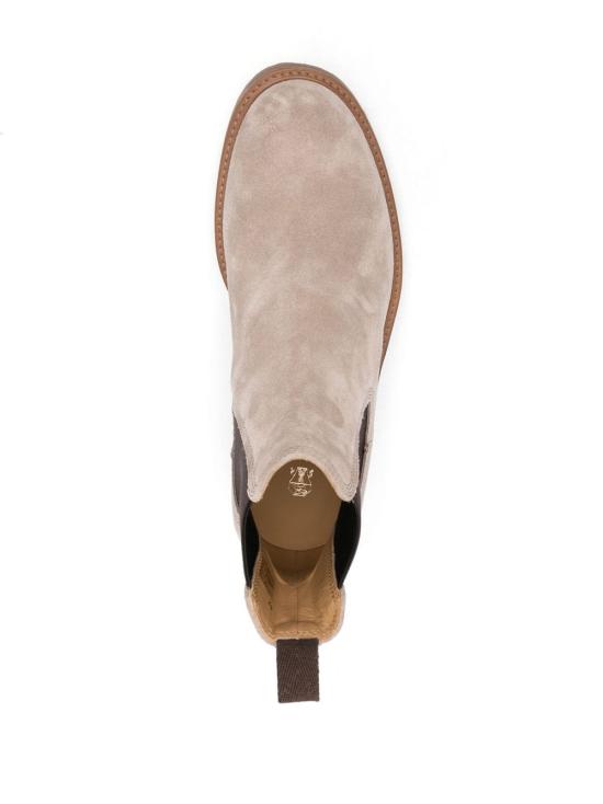  브루넬로 쿠치넬리 / 남성 레더 앵클 부츠 MZUPEAY754 C6465 AVOLA BPG - BRUNELLO CUCINELLI