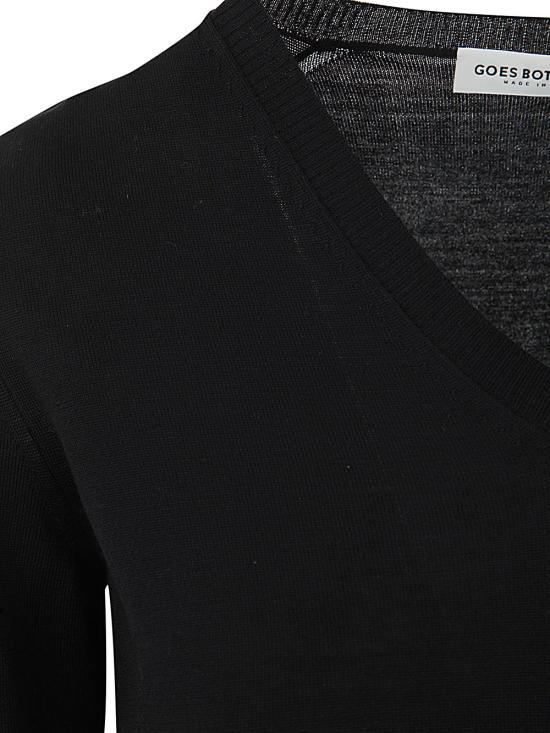  고즈 보태니컬 풀오버 D202 BLACK - GOES BOTANICAL