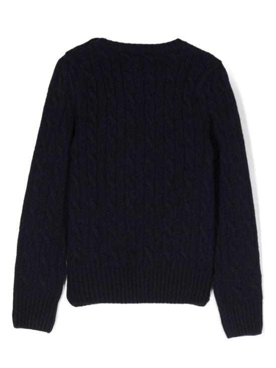  [주니어] 폴로 랄프로렌 키즈 캐시미어 니트 312 877375 006 006 HUNTER NAVY HARVARD WINE - RALPH LAUREN