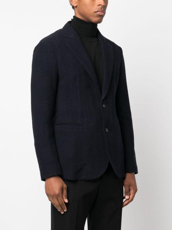  엠포리오 아르마니 수트 자켓 H41G37 E1420 920 BLUE - EMPORIO ARMANI