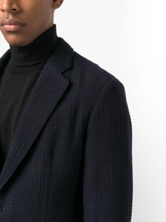  엠포리오 아르마니 수트 자켓 H41G37 E1420 920 BLUE - EMPORIO ARMANI