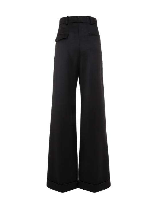  앤 드뮐미스터 스트레이트 스트레이트 팬츠 2202 W TR02 200 099 099 BLACK - ANN DEMEULEMEESTER