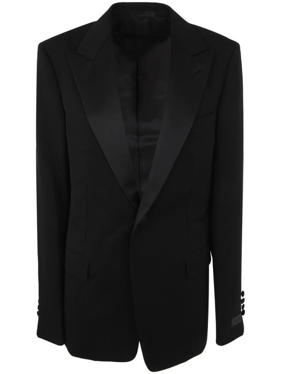 랑방 수트 자켓 RM JA0028 5711 A23 10 BLACK