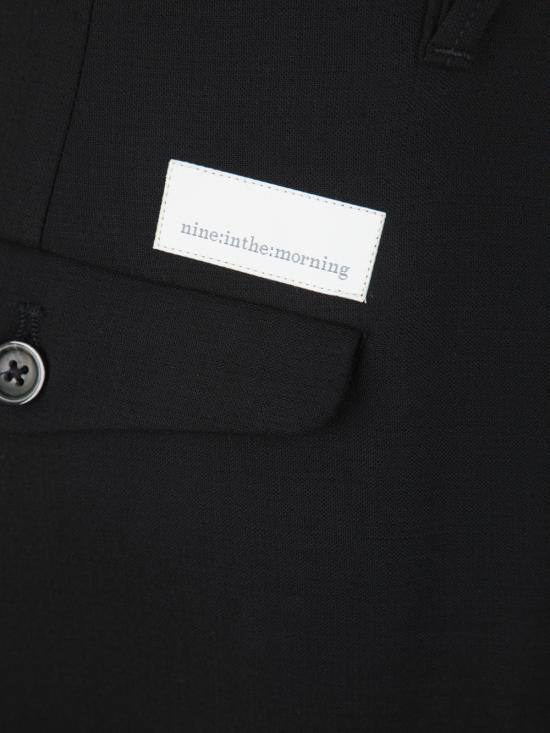  나인인더모닝 수트 팬츠 9FW23 AP25 BLACK - NINE IN THE MORNING